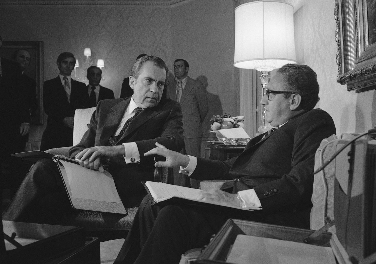 Under Richard Nixon, Henry Kissinger becomes National Security Advisor, then Secretary of State. [AP Photo - Keystone]