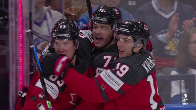 Finale, Canada - Allemagne (5-2): les Canadiens remportent le titre mondial ! [RTS]