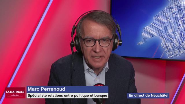 L'invité de La Matinale (vidéo) - Marc Perrenoud, historien genevois spécialiste de l’histoire politico-bancaire suisse [RTS]