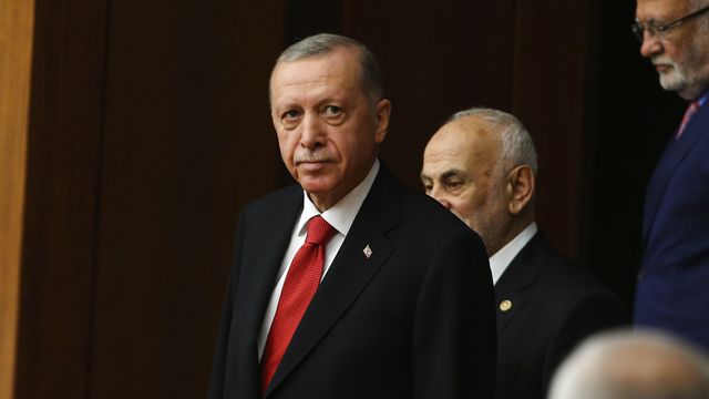 Recep Tayyip Erdogan entame son troisième mandat présidentiel. [Ali Unal - AP Photo]