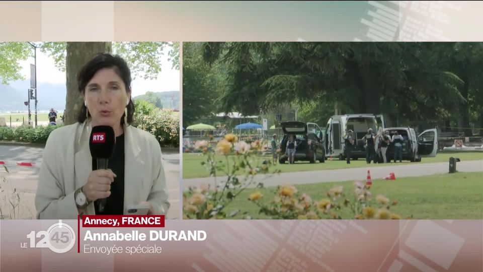 Stabbing in Annecy: Update on the situation with journalist Annabel Durant [RTS]