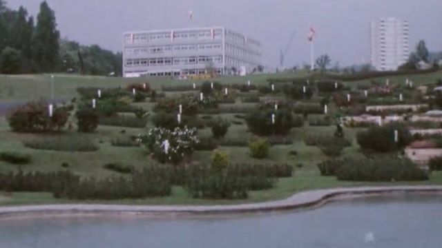 Inauguration de la Vallée de la Jeunesse en 1973. [RTS]