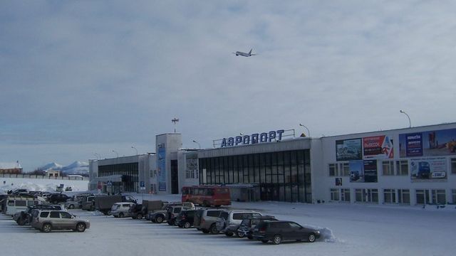 L'aéroport international Vladimir Vysotsky de Magadan-Sokol en 2014. [Сергин В. А. - CC0]