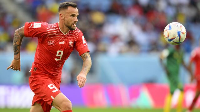 Haris Seferovic n'a plus porté le maillot de l'équipe nationale depuis la Coupe du monde 2022. [Laurent Gillieron - Keystone]