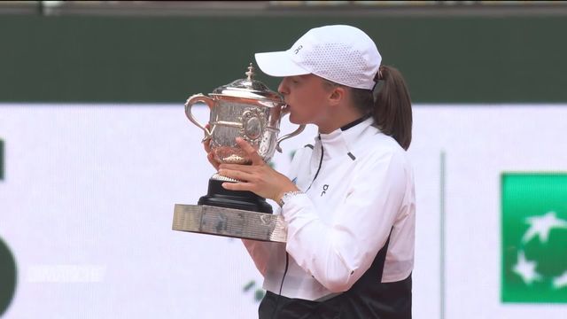 Tennis, Roland-Garros : retour sur la finale féminine et la victoire de Swiatek [RTS]