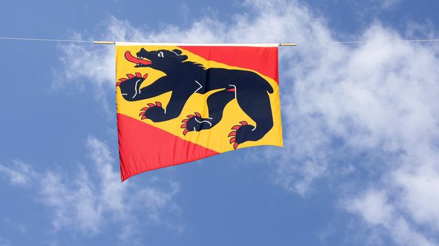 Le drapeau du canton de Berne. [Depositphotos]