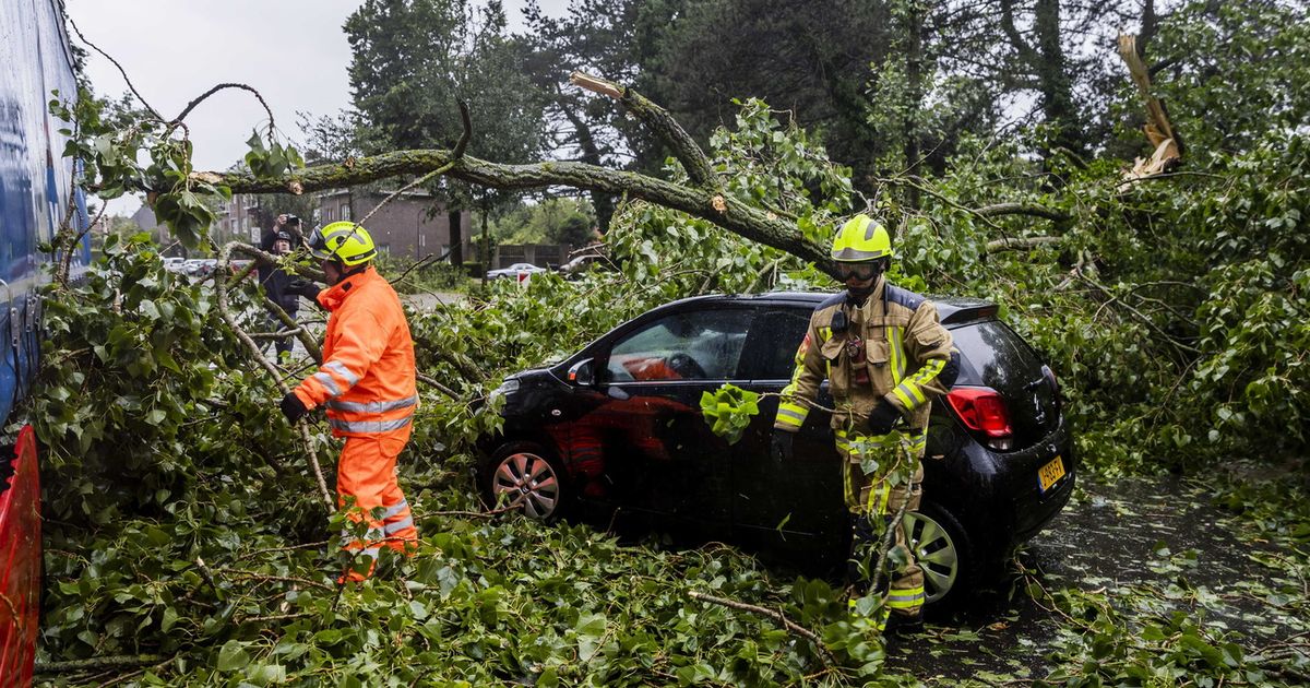 Les Pays-Bas touchés par la plus forte tempête d’été jamais enregistrée : un mort et des blessés