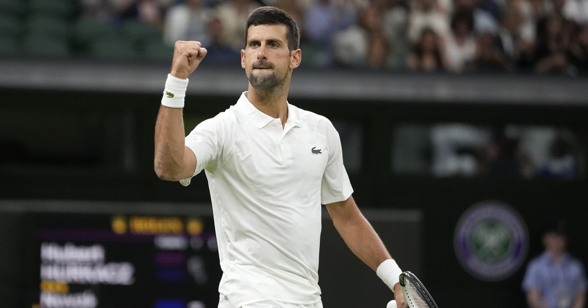 Novak Djokovic se rapproche du titre en battant Hubert Hurkacz à Wimbledon