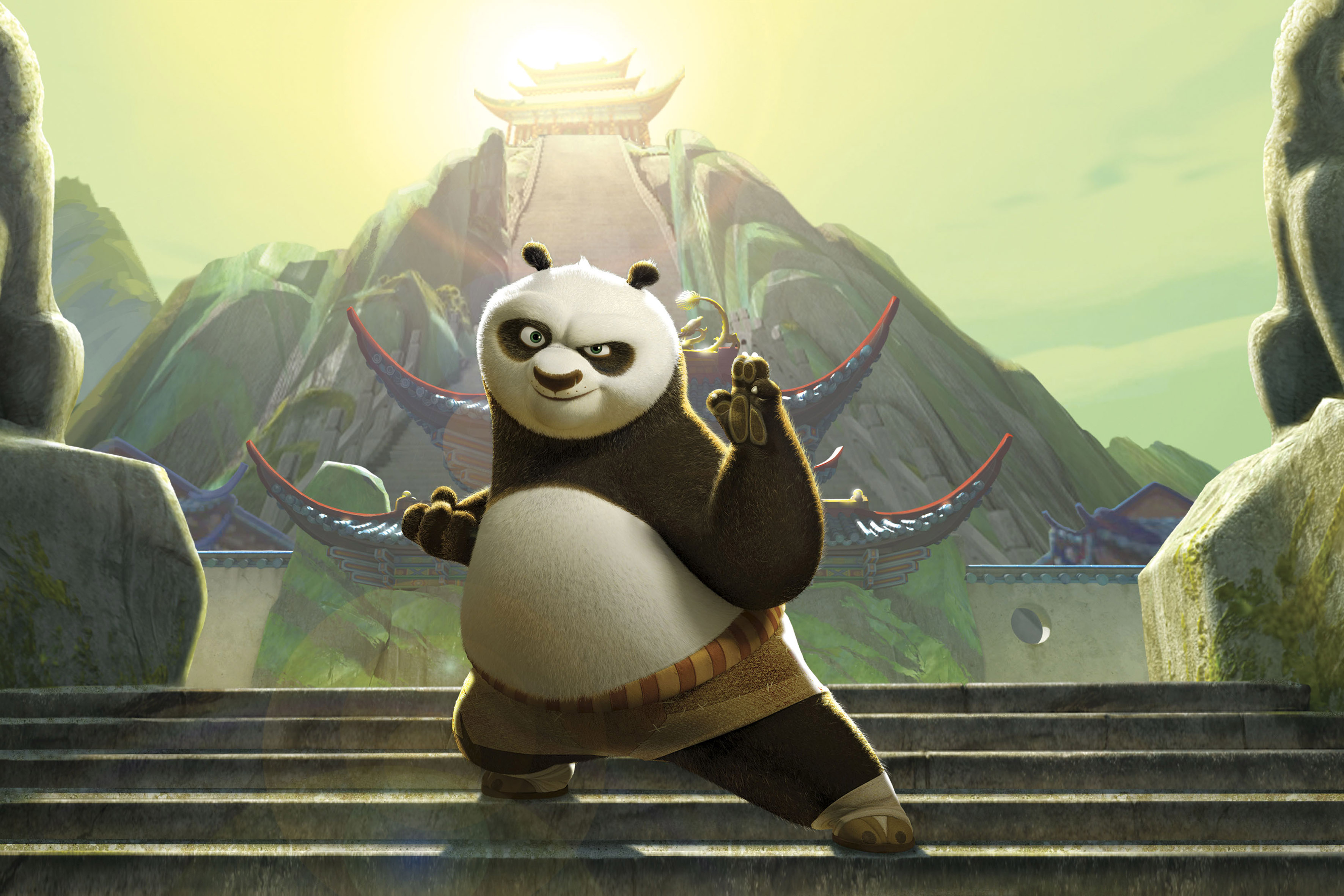 Сколько мультфильмов кунг фу панда. Кунг фу Панда. Воин дракона кунг фу Панда.