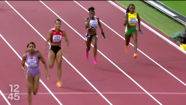 Athétisme : les sprinteuses du 4 x 100 mètres féminin helvétique se sont qualifiées pour la finale des championnats du monde de Budapest. [RTS]