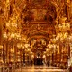 Paris, France, 31 mars 2017 : Vue intérieure de l'Opéra national de Paris Garnier, France. Il a été construit de 1861 à 1875 pour l'Opéra de Paris. [©Gilmanshin - Depositphotos]