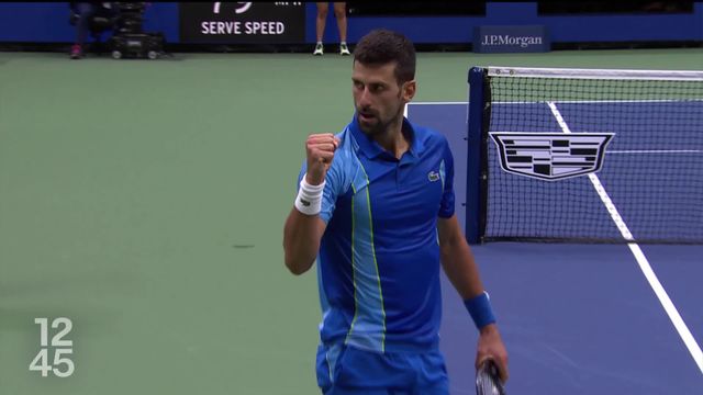 Novak Djokovic obtient un 24ème succès en Grand Chelem après sa victoire hier soir face à Daniil Medvedev en finale de l'Us open [RTS]