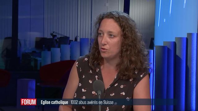 Plus de 1000 cas d’abus sexuels documentés dans l’Eglise catholique en Suisse depuis 1950: interview de Lorraine Odier [RTS]