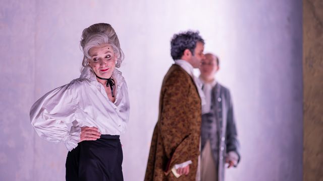La pièce de théâtre "Le Barbier de Séville" au Théâtre des Osses de Givisiez. [Théâtre des Osses]