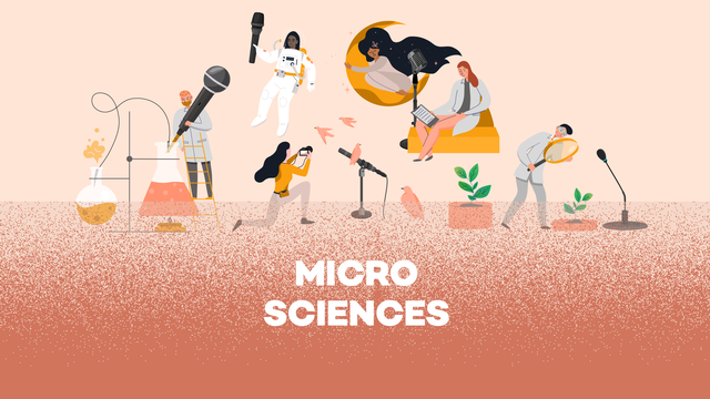 Logo émission (Podcasts originaux) - Micro sciences [RTS - RTS]