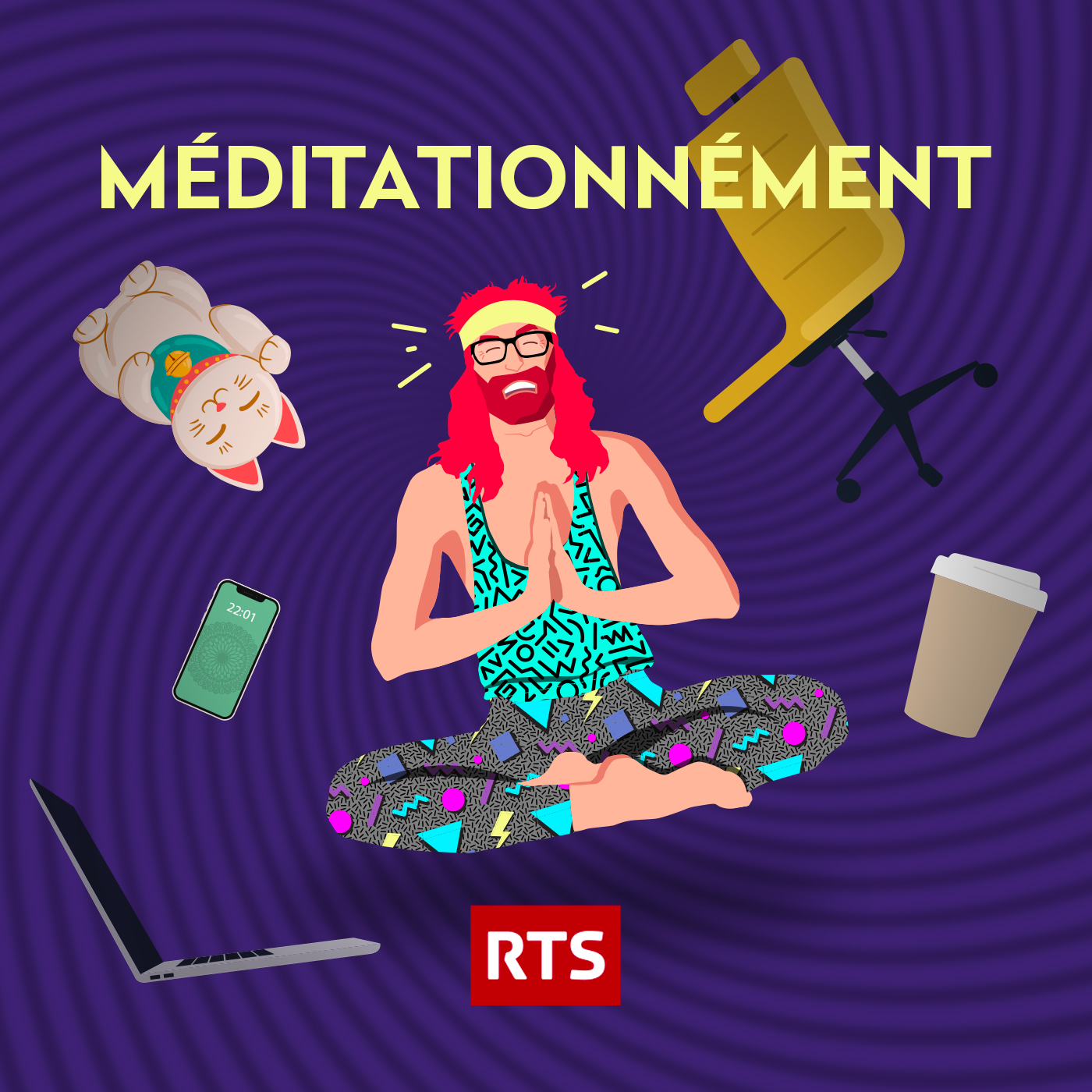 Méditationnément (Podcast Logo)