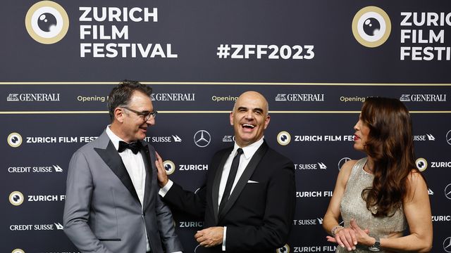 Ouverture de la 19e édition du Zurich Film Festival en présence d'Alain Berset. [MICHAEL BUHOLZER - KEYSTONE]