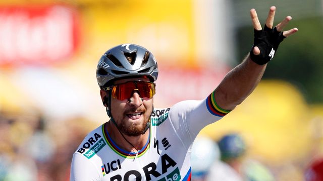 Le cycliste slovaque Peter Sagan met fin à sa carrière sur route. [Yoan Valat - Keystone/EPA]