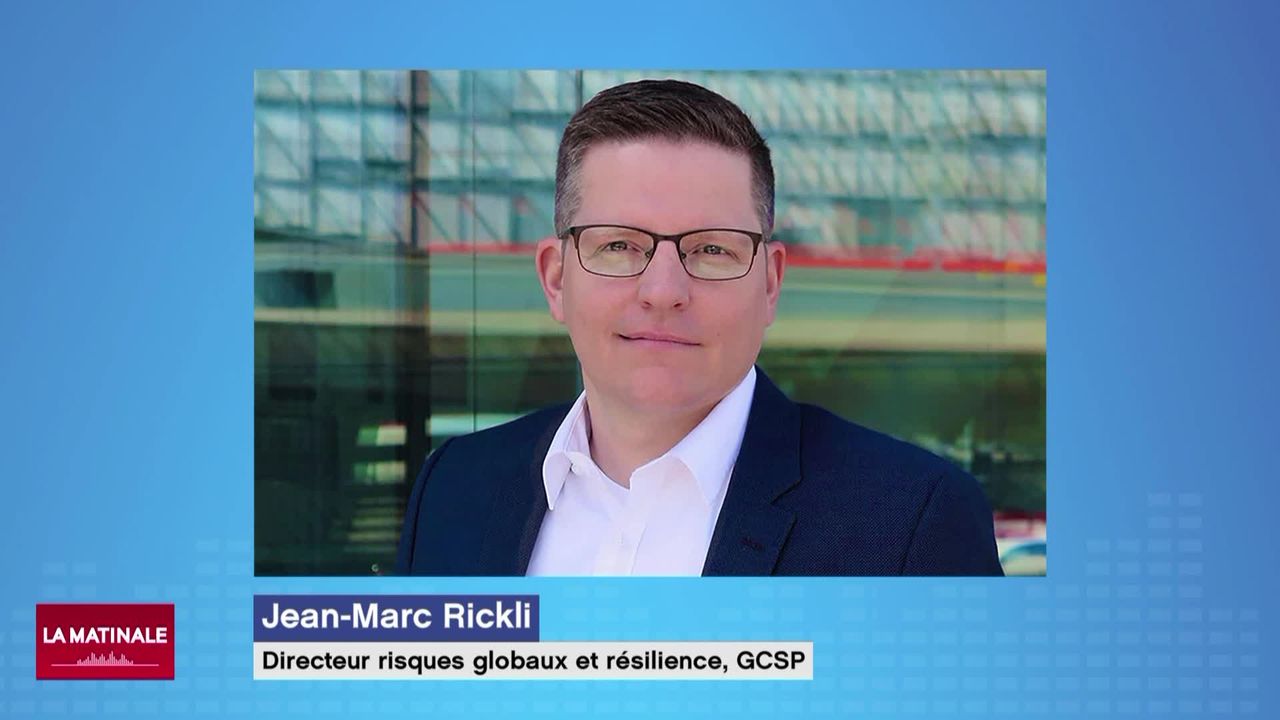 Jean-Marc Rickli, directeur des risques globaux et de la résilience à Genève, explique la stratégie ukrainienne face à son invasion [RTS]