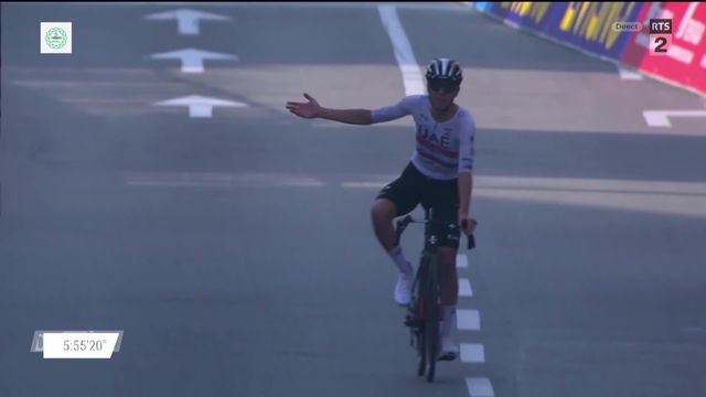 Cyclisme: Tadej Pogacar remporte son troisième Tour de Lombardie et marque encore un peu plus l'histoire [RTS]
