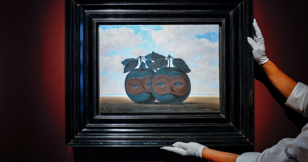 La Valse hésitation de René Magritte adjugée à 11’177’000 euros