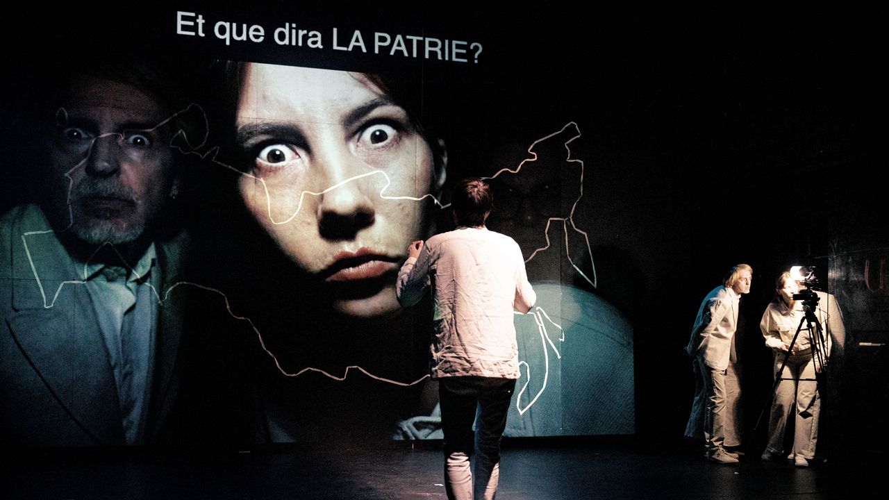 Une image du spectacle "Nous ne sommes plus", de la metteuse en scène Tatiana Frolova. [Julie Cherki  - DR]