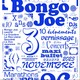 Affiche Bongo Joe fête ses 10 ans. [© David Mamie - www.bongojoe.ch]