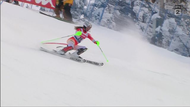 Levi (FIN), slalom dames, 1re manche: Camille Rast (SUI) meilleure suissesse de la première manche [RTS]