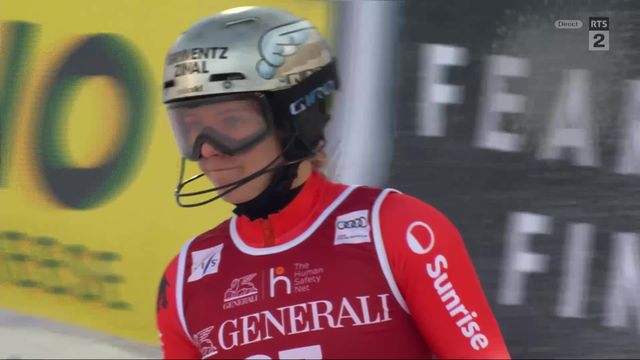 Levi (FIN), slalom dames, 1re manche: Camille Rast (SUI) verra la 2e manche [RTS]