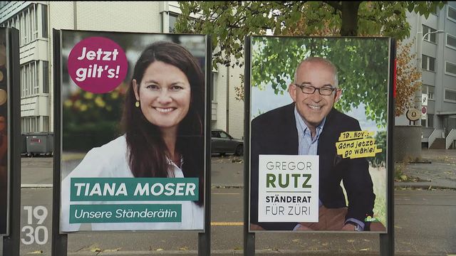 Le Tessin, Zurich et plusieurs cantons alémaniques votent ce dimanche pour la dernière série de seconds tours au Conseil des États [RTS]