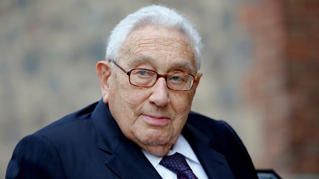 Henry Kissinger, géant de la diplomatie américaine, est mort à son domicile mercredi. [Fabrizio Bensch - Reuters]