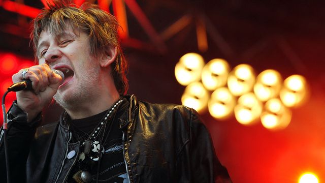 Shane Mc Gowan, le chanteur irlandais du groupe The Pogues est décédé. [Fred Tanneau - AFP]