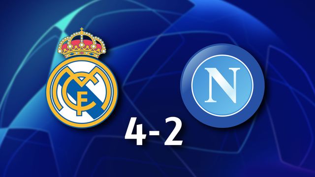 5e journée, Real Madrid - Naples (4-2) : Le Real continu sur son sans faute et s'assure la première place du groupe