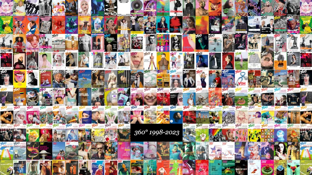 Le magazine romand et queer 360° tire sa révérence après 25 ans de parution. [360° - 360°]