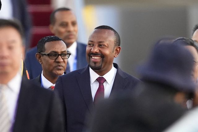 Le Premier ministre éthiopien Abiy Ahmed lors de sa participation à un forum à Pékin, en Chine, le 16 octobre 2023. [Ken Ishii - afp]