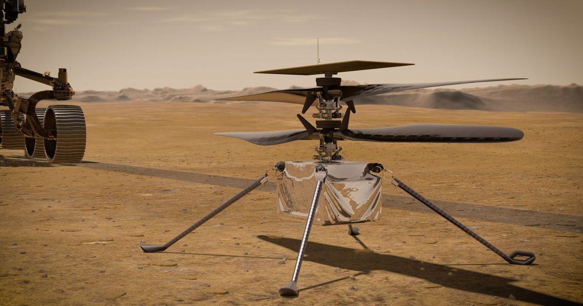 Perte de contact avec l’hélicoptère d’exploration sur Mars : la NASA recherche une solution