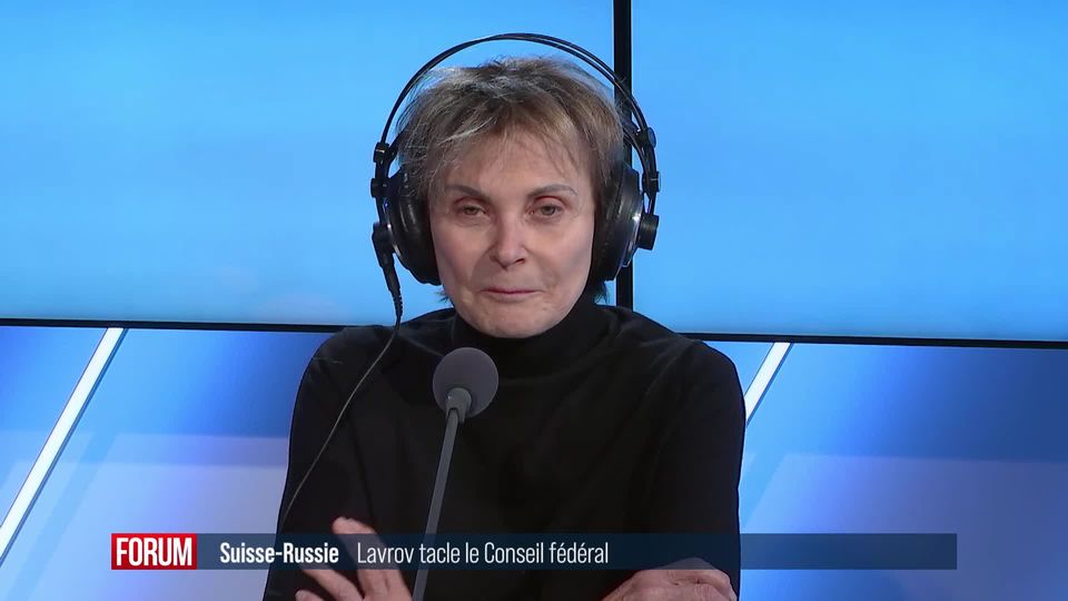 Moscou rejette les bons offices helvétiques: interview de Micheline Calmy-Rey [RTS]